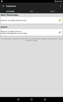 1-Klick Kleinanzeigen FREE android App screenshot 12