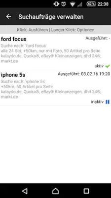 1-Klick Kleinanzeigen FREE android App screenshot 21